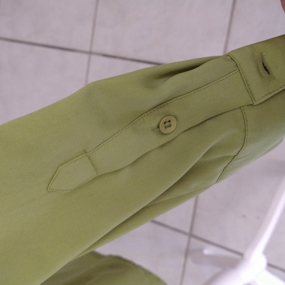 women's blouse Conrad Collection long sleeve button down blouse, size 12, love - Picture 6 of 10